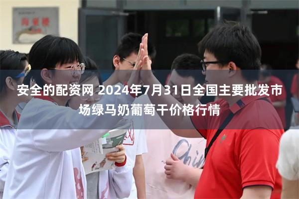 安全的配资网 2024年7月31日全国主要批发市场绿马奶葡萄干价格行情