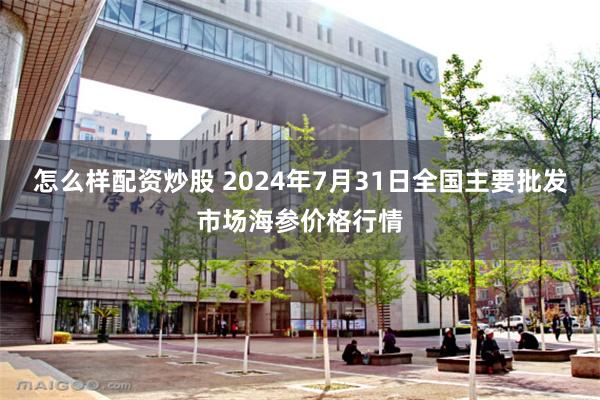 怎么样配资炒股 2024年7月31日全国主要批发市场海参价格行情